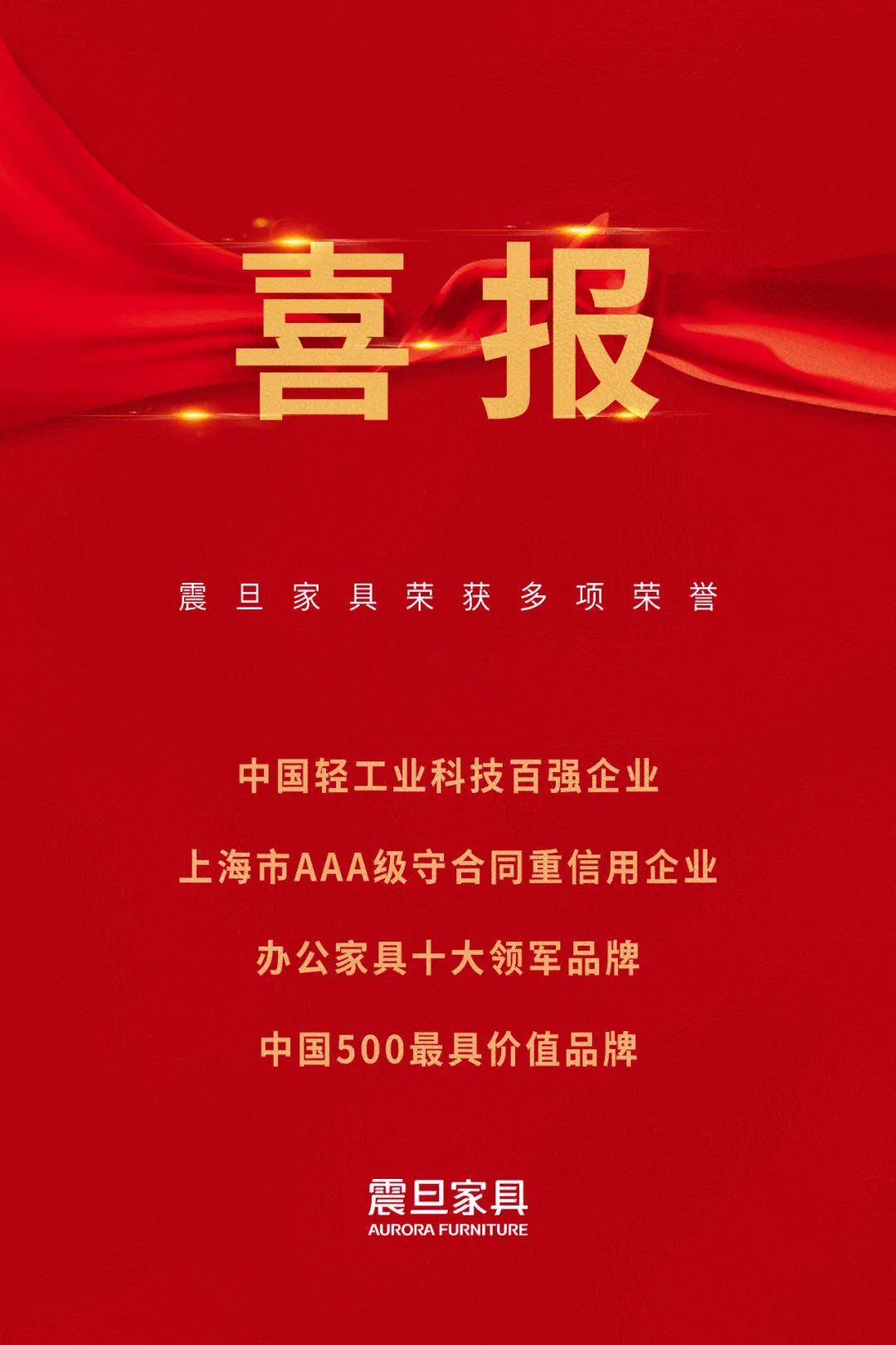 喜訊!震旦家具榮獲多項榮譽!(圖1) 喜訊!震旦家具榮獲多項榮譽!(圖1)